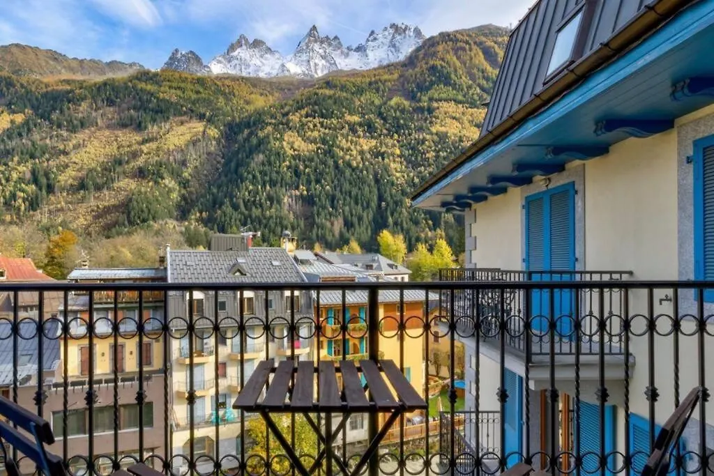 Chamonix Centre, « Lucille »,Balcon, Vue Imprenable Et Parking Apartment France